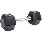 KRF Haltère Rubber Hex 8kg