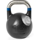 Olive Competitive 12kg Kettlebell Noir 12 kg