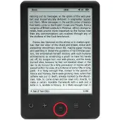 Denver E Reader 6 pouces - 4GB E Book Reader - extensible jusqu'à 32GB - 1024x758- EBO626 - Noir