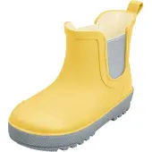 Playshoes Bottes en caoutchouc jaune / gris