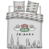 Aymax Friends - Parure De Lit 240x220 - Central Perk '100% Microfibre