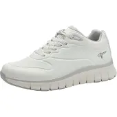 Tamaris Baskets basses gris argenté / blanc