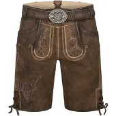 Krüger Collection Pantalon folklorique ' Werner ' marron