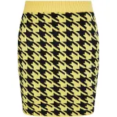 ROCKEASY Jupe jaune citron / noir