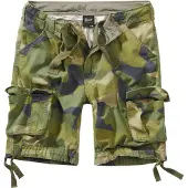 Brandit Pantalon cargo beige / gris foncé / vert clair