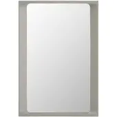 Muuto - Arced Mirror 80x55 Light Grey