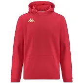 Kappa Giordi Hoodie Rouge 10 Years Enfants