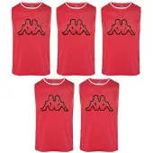 Kappa Nipola Training Bib 5 Units Jaune 2XL Homme
