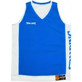 Spalding Reversible Sleeveless T-shirt Bleu L Homme