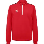 Hummel Sweat de sport 'Authentic' canneberge / noir / blanc