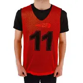 Powershot Numbered 1-11 Junior Training Bib 11 Units Rouge Homme