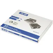 Milan Aluminium Box 20 Double Pencil Sharpeners Argenté Enfants