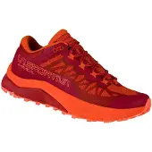 La Sportiva Karacal Woman, Mountain Running Footwear, 36.5, Cherry Tomato/Velvet (Red) -