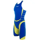 Mosconi Shark X Pro Sleeveless Trisuit Jaune,Bleu 2XL Homme
