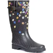Trespass Samira Welly Boots Noir EU 37 Femme