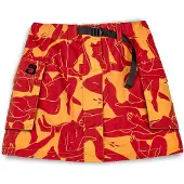 Grimey Lust Mantra Short Skirt Orange S Femme