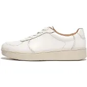 FitFlop Rally Leather Panel Trainers Blanc EU 37 Femme