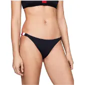 Tommy Hilfiger Cheeky Thong Bottom Noir L Femme