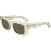 Calvin Klein 24512s Woman Sunglasses Beige White 9/CAT2 Femme