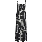 Vero Moda Easy Joy Smock Sleeveless Long Dress Noir XS Femme
