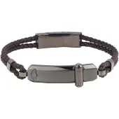 Police Peagb2211636 Bracelet Marron Homme