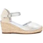 Xti 14074 Wedge Espadrilles Argenté EU 38 Femme