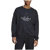 Adidas Brand Love French Terry Sweatshirt Noir L / Regular Homme