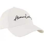 Armani Exchange pour homme. 954224CC51601519 Casquette de baseball blanche (OSFA), Casuel, Coton