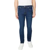 Pepe Jeans pour homme. PM207387EF4 Finsbury skinny fit jeans blue (31/32), Bleu, Casuel, Coton, Denim