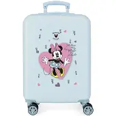 Disney Minnie My Happy Place 55 Cm 34l Trolley Bag Bleu