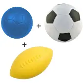 Sea Pack De Balles En Mousse Discovery&dynamic