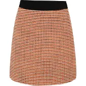 Comma casual identity Jupe orange / noir / blanc