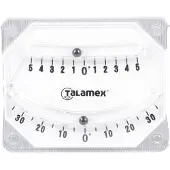 Talamex Clinometer 100x80 Mm Blanc