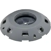 Talamex Plastic Deck Vent Cover With Closing Argenté