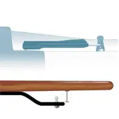 Simrad Support de gouvernail Simrad Tb120 Marron Marron One Size