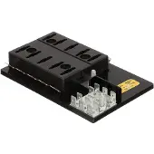Seachoice Block Fuse Noir 10 Gang