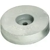 Tecnoseal Galvanized Stern Anode 2.69kg Argenté 125 mm