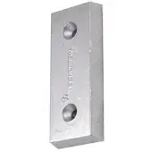 Tecnoseal Riva Anode Argenté 130 x 50 x 17 mm