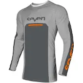 Seven Vox Phaser Long Sleeve Jersey Gris 2XL Homme