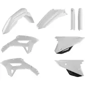 Cemoto Honda Crf250rx 22-23/crf450rx 21-23 Radiator Shrouds Blanc