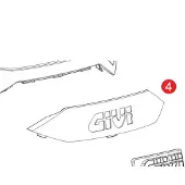 Givi C30 Case Tag Clair