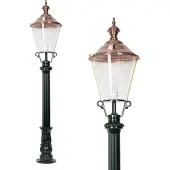 Ks Verlichting Lampe de jardin nostalgique De Rijp anthracite