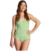 Billabong Cross Step Swimsuit Vert XS Femme