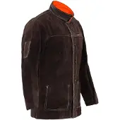 Stamos Germany Veste de soudeur en cuir croute de bovin - Taille L