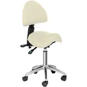 Physa Expondo Chaise-selle - 550-690 mm - 150 kg - Beige