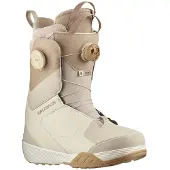 Salomon Kiana Dual Boa Woman Snowboard Boots Beige 22.5 Femme
