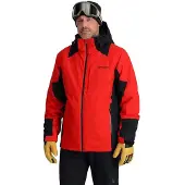 Spyder - Veste de ski chaude - Contact Jacket Volcano pour Homme - Taille M - Rouge