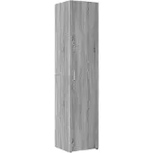 vidaXL Highboard Gris Sonoma 40x42,5x185 cm Matériau dérivé du bois