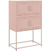 vidaXL Sideboard Rosa 68,5x38,5x107 cm Acier