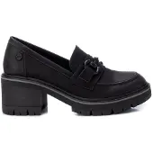 Refresh pour femme. 17141702-NEGRO Mocassins avec boucle noire -Hauteur du talon 6cm (40), 5 à 8 cm, Aucun, Casuel, Imitation cuir, Classiqu